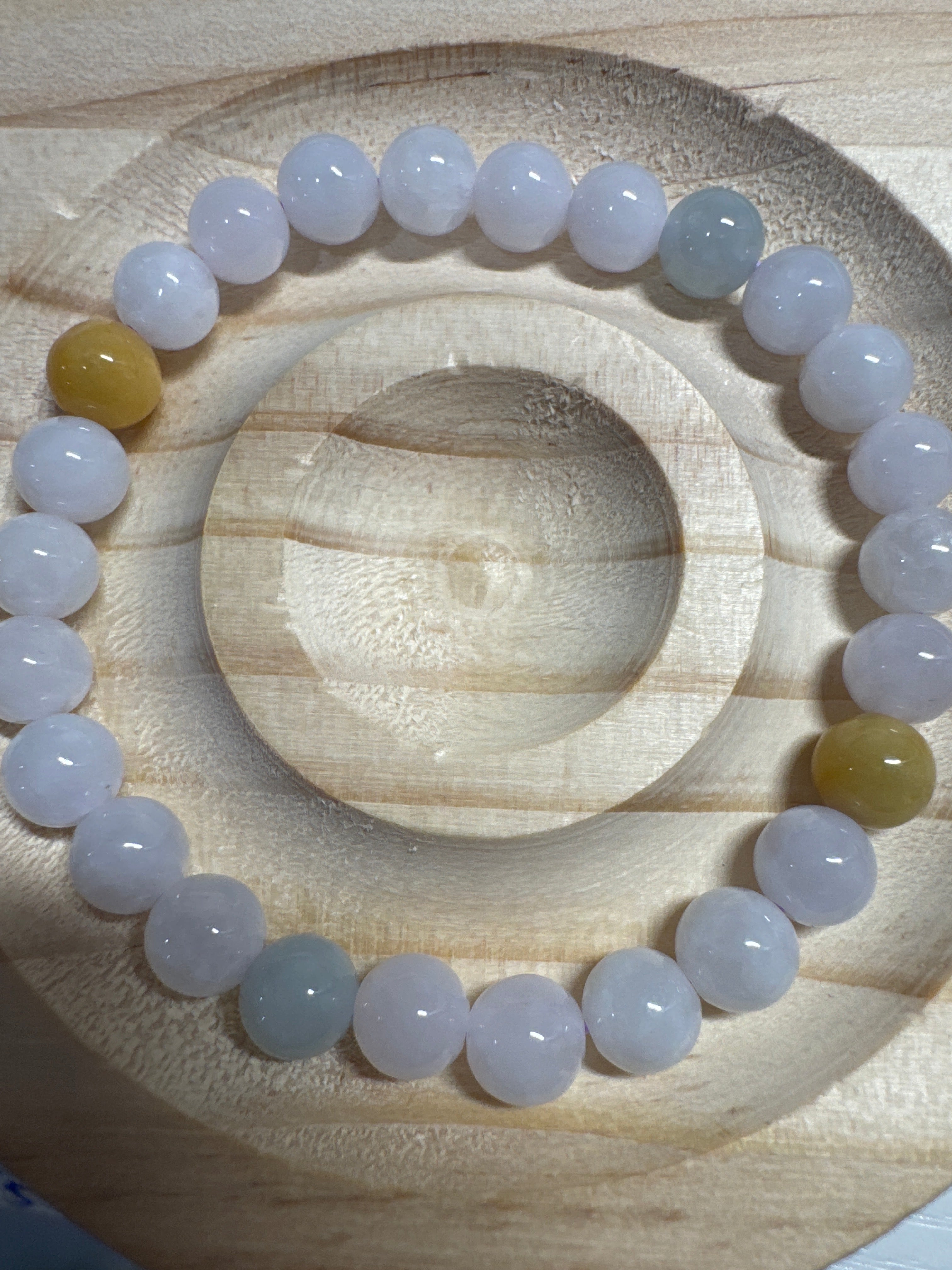 Ice Jade bracelet 7mm