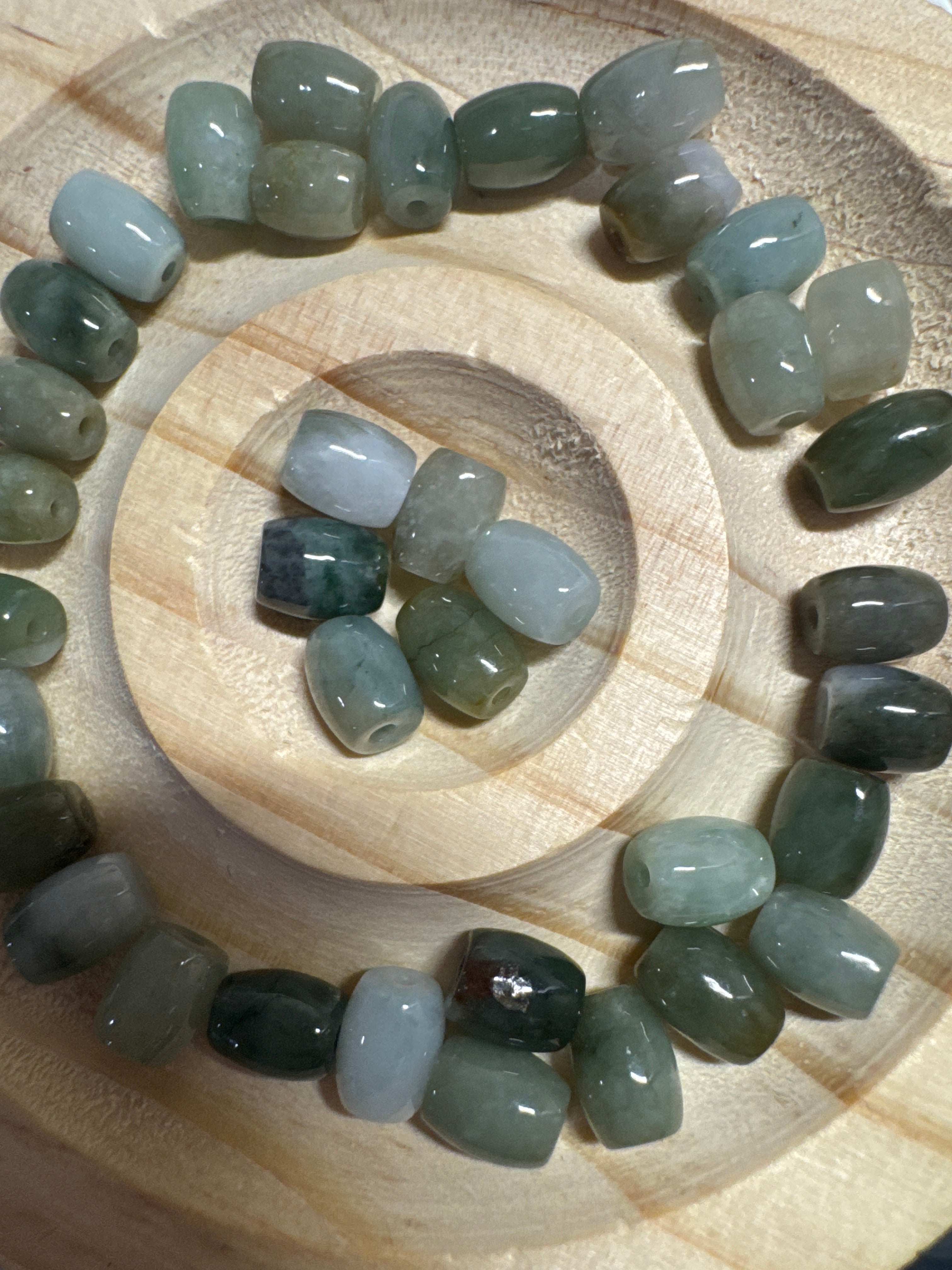 Burma Jade 6*7 20pcs
