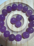 Loose Purple-red Agate 10mm 1pcs