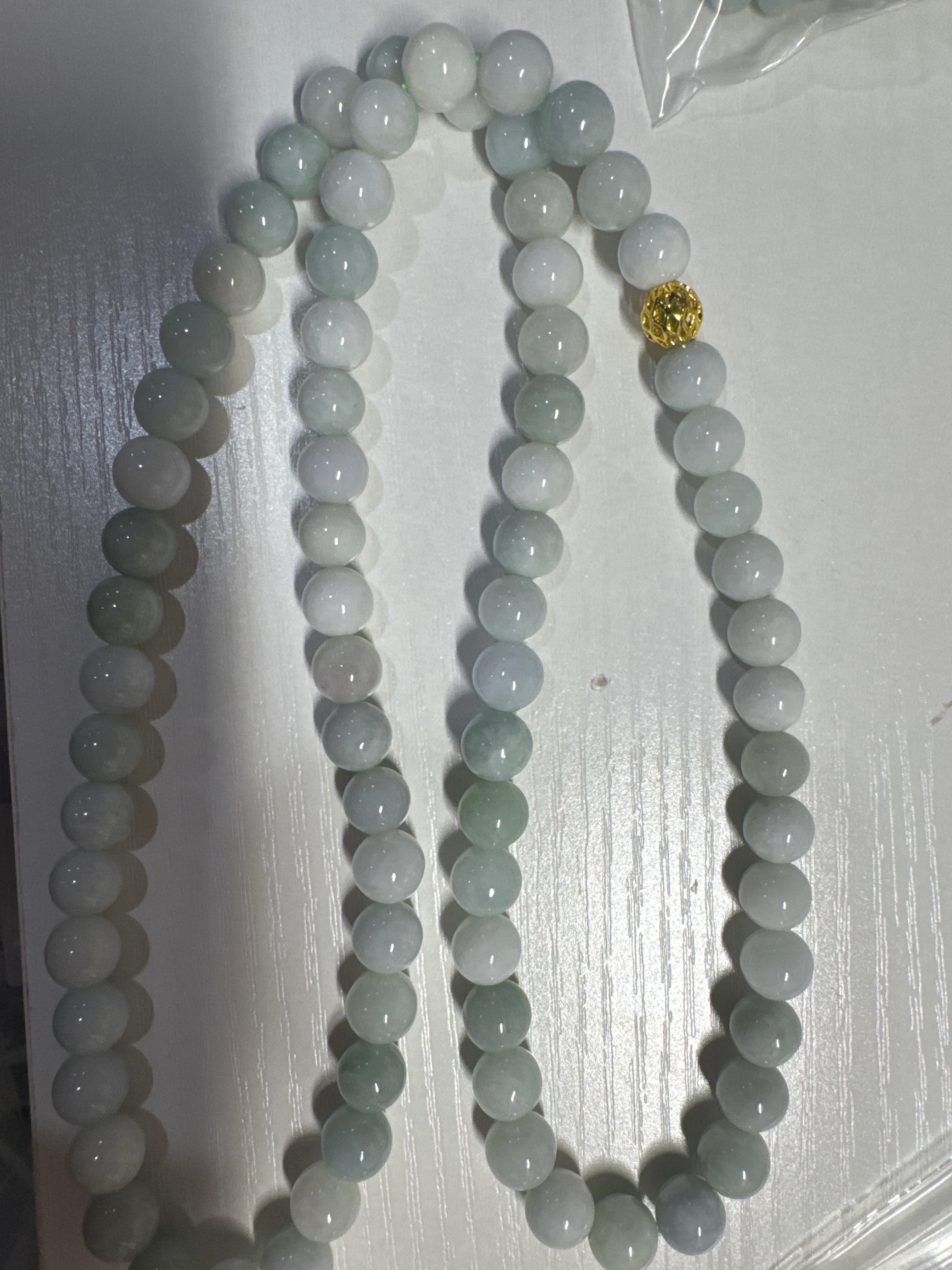 Jade necklace 8mm