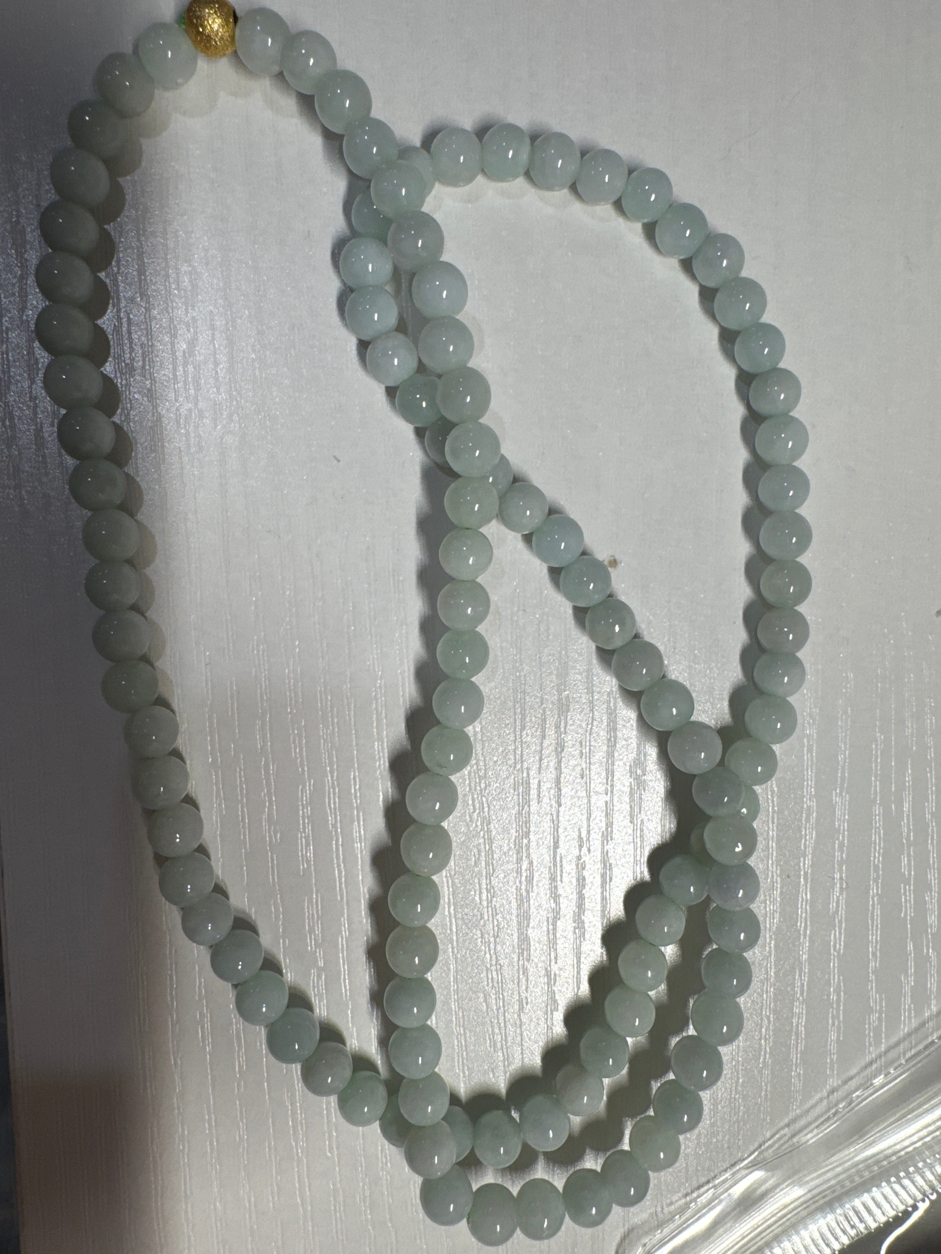 Burma Jade necklace 6mm